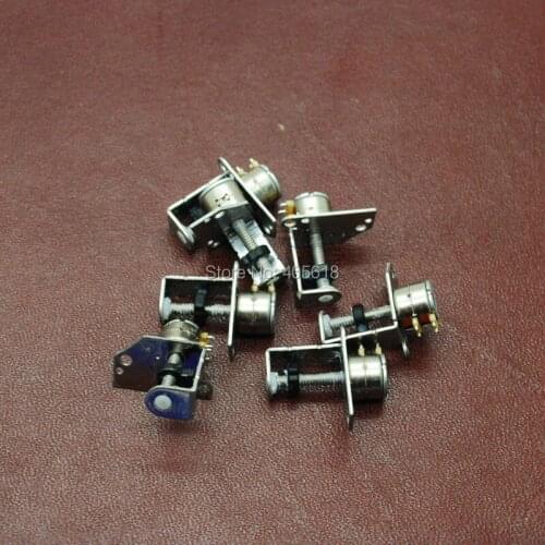 10PCS Sanyo 2 Phase 4 Wire Mimi stepper motor micro stepper motor 3-5V DC stepper motor