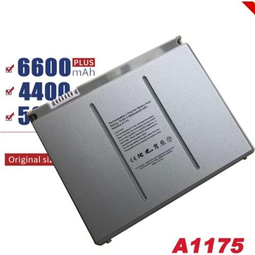 Laptop battery For Apple MacBook Pro 15" A1150 A1260 MA463 A1226 A1211 MA601 MA600 MA609 MA610 MA348G/A MA348J/A A1175 MA348 Fre