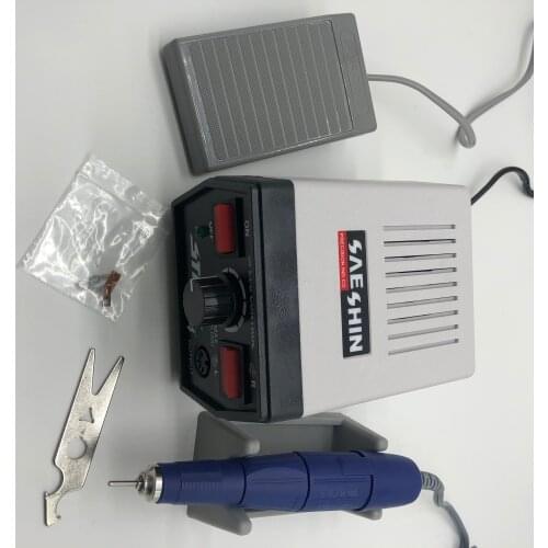 2019 New Arrival Strong 204+STRONG 210 Handle 2.35 Nail Drills Machine Manicure Pedicure Electric File Bits Nails Art Equipment