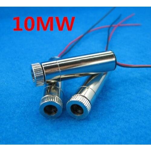 Fast Free Ship 12mm Diameter 3.6-5 VDC 405nm 10MW Blue-Violet Laser Diode Semiconductor laser blue-violet emission laser Module