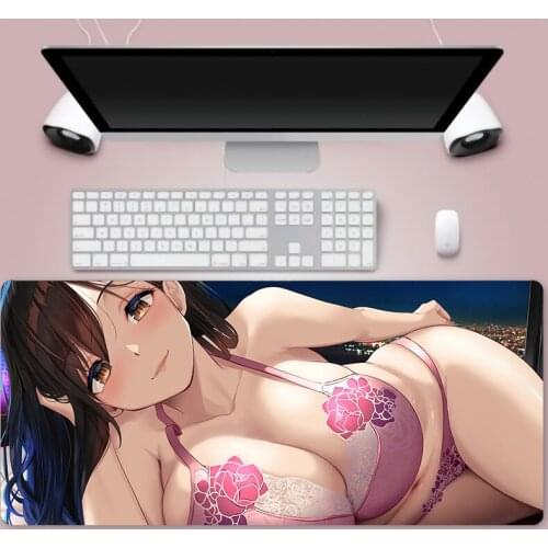 Mouse pad anime sexy small table mat anime comics personalized picture custom computer rubber diy keyboard pad for gamers