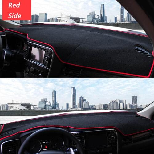 For Mitsubishi Outlander 2016 2017 2018 2019 2020 Car Dashboard Mat Cover Pad Anti-UV Sun Shade Instrument Panel Carpet