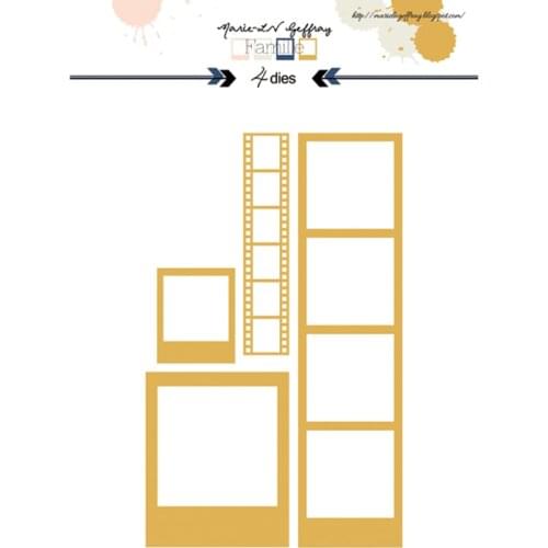 CH 2020 New Arrival frame Metal Cutting Dies Stencils for DIY Scrapbooking/photo Album stamps Decorative Embossing DIY Paper