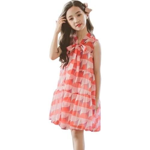Girl Dress Big Dot Kids Party Dresses For Girls Summer Child Dress Casual Style Childrens Costumes For Girls 6 8 10 12 14