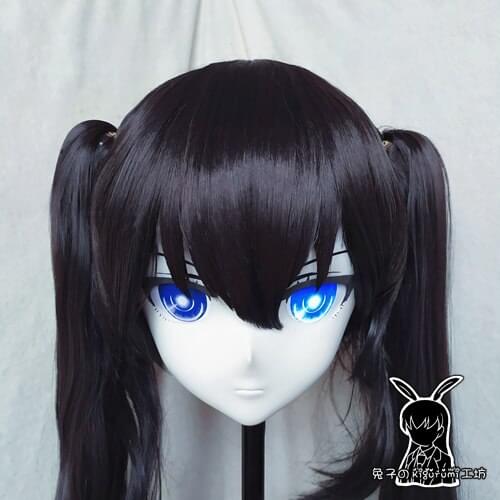 RK9183)Top Quality Handmade Female Resin Cosplay Japanese Role Play Kigurumi Mask Crossdresser Doll Transgender Mask