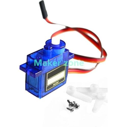 SG90 mini Servo motor, 9g, Accessories/parts of FPV Servo bracket Camera Platform, small Robot arm,humanoid robot