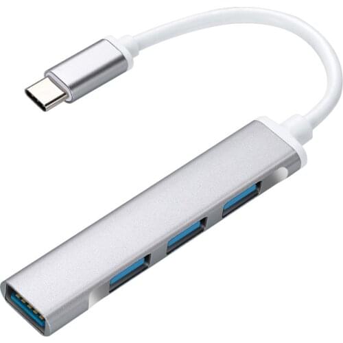 USB C HUB 3.0 Type C 4 Port Multi Splitter Adapter OTG for Xiaomi Lenovo Macbook Pro Air PC Computer Notebook Accessories