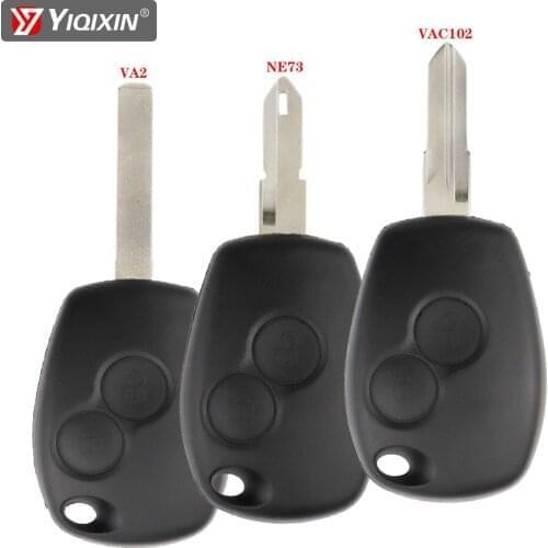 YIQIXIN 2/3 Button Remote Car Key Shell Fod For Renault Megane Modus Espace Duster Laguna Logan Sandero Kango For Nissan Auto