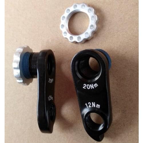 1set Bicycle rear derailleur hanger For KTM Bark 10/20/30/40 KTM Myroon Master ktm axle M12*P1.75 MECH dropout carbon frame bike