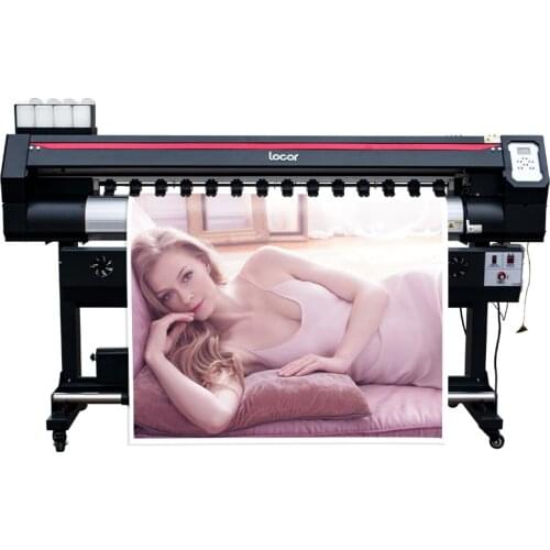 1.6m Double Head Sticker Flex Banner Digital Inkjet Printer Vinyl Printer 1440dpi Large Format Sign Printer