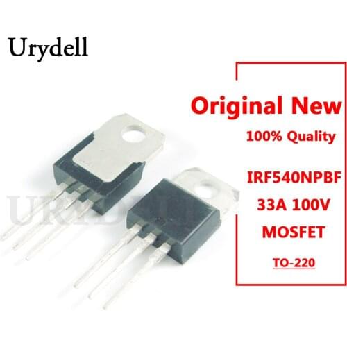 10pcs IRF540NPBF IRF540N N-Channel Power MOSFET TO-220 New and Original
