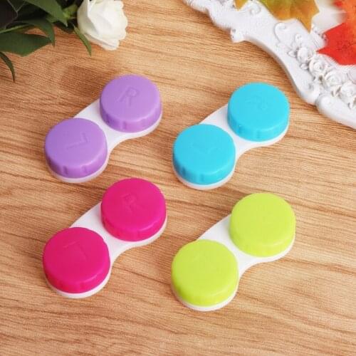 4pcs Contact Lenses Box Lens Case Care Travel Kit Holder Container Wholesale