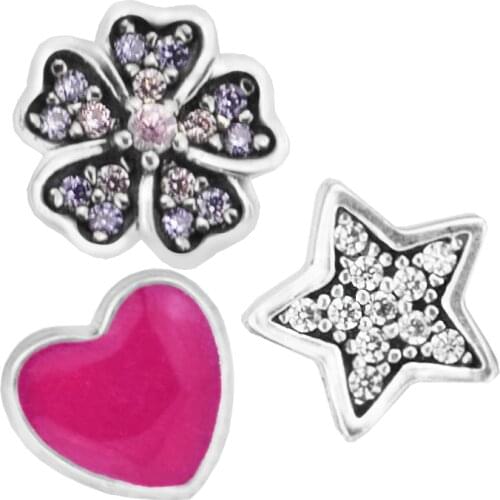 Beads FOR Jewelry Making DIY Sterling-Silver-Jewelry My Heart Petite Bead Charms Silver 925 Berloque Perles Charm