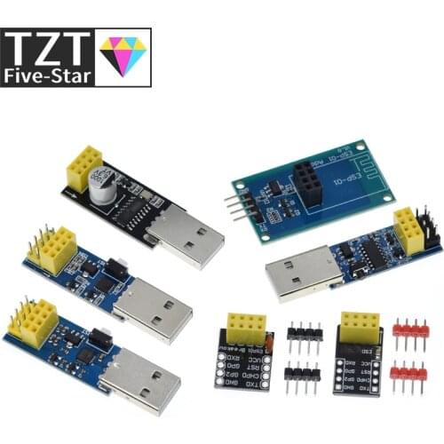 CH340G CP2104 USB To ESP8266 ESP-01 ESP-01S WIFI Module Programmer Adapter Download Debug Link Kit for Arduino LINK v1.0 CH9102F