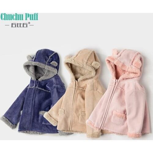 Baby Girls Coat 2020 Autumn Winter Jacket For Girls Coat Kids Warm Hooded Outerwear Coat For Boys Cotton Coat Children Clothes