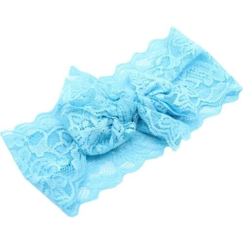 Headwrap Lace Baby Headbands Headwear Girls Hair How Out Hairband Head Band Infant Newborn knitting