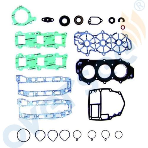 63D-W0001-00 Outboard Gasket Kit, Powerhead For Yamaha 40-50hp 3cyl 1995-UP
