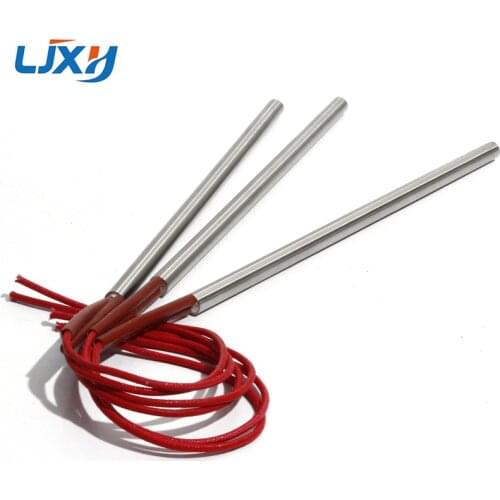 LJXH 2PCS 9.5mm 180~300mm Single-End Heating Pipe SUS Tubular Heater 110V/220V/380V 400W/480W/520W/600W/700W Electric Element