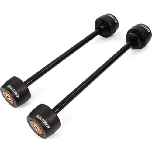 Motorcycle Front and Rear Fork Sliders Crash Protector Fit For KTM 690 SMC R 2019 2020 2021 690 SMC 690 Duke/R 690 Supermoto R