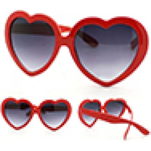 Mens Womens Fashion Summer Funny Love Heart Shape Sunglasses Sun Glasses Gift Blue Light Blocking Glasses for women men
