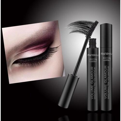 1Pc Fluffy Volume Mascara Makeup 4D Silk Fiber Lash Rimel Lengthening Make Up Eyes Curling Waterproof Non Staining Mascara