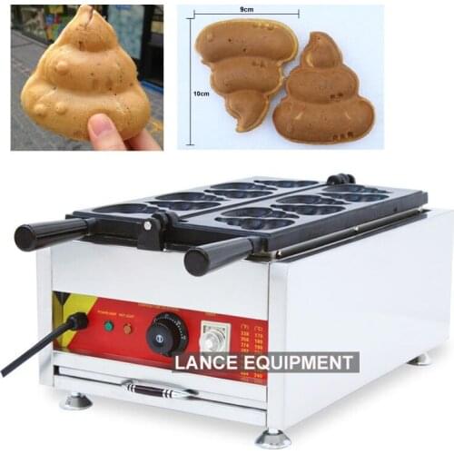 110v 220v waffle maker poo/poo shaped waffle maker/waffle pops maker