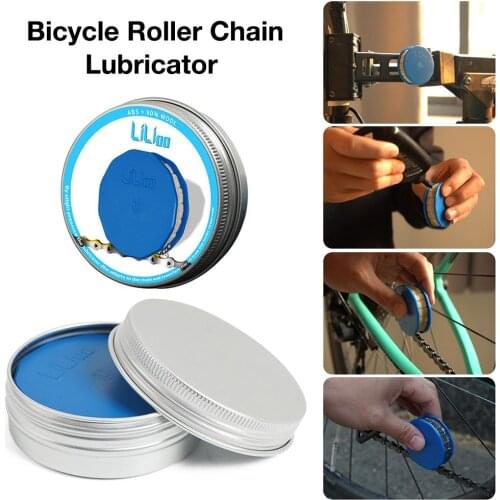 Bike Chain Lubrication Recycling Convenient Chain Roller Maintainer With Magnetic Suction Bicycle Repair Tools Cycling Equipment