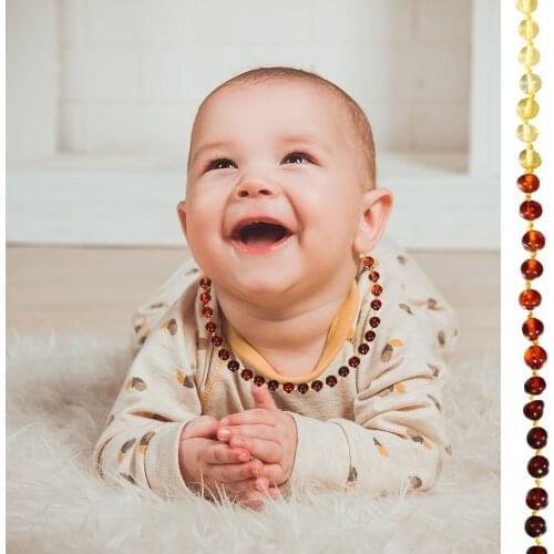 WL Natural Pain Relief for Baby Adults To Help Migraines, Sinus, Arthritis and More! Natural Baltic Amber Necklaces Certificate