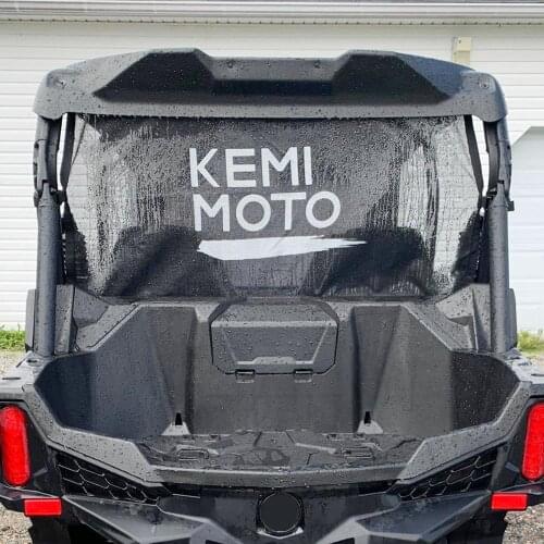 Rear Window Nets Wind Screen For Can-Am Maverick Trail/ Sport/ Sport MAX 715003664 KEMIMOTO UTV