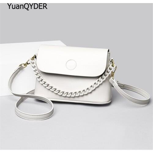 Fashion Chain Shoulder Strap Design Ladies Underarm Bag High Quality PU Leather Women Shoulder Messenger Bags Bolsos De Mujer