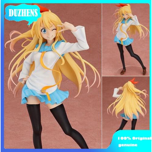 100% Original genuine Nisekoi Kirisaki Chitoge school uniform Action Figure Anime Figure Model Toys Figure Collection Doll Gift
