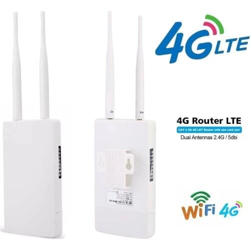 Outdoor 4G Router WiFi Solar Panel Power System Solar Battery Charger Wireless Video Surveillance Camera Home Security System