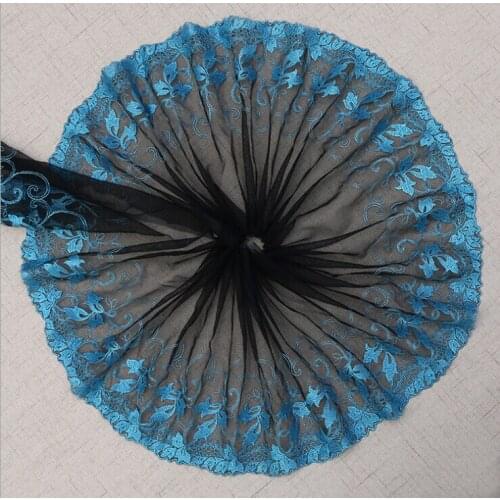 14Yards Lace Trim Wedding Embroidered DIY Patchwork Lace Ribbon as dress Sewing Supplies Handmade