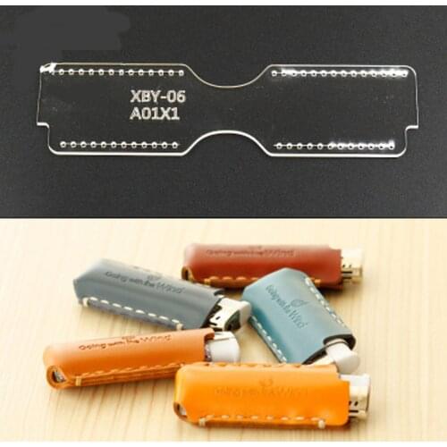 Acrylic Stencil Laser Cut Template Pattern Leather Craft Pattern DIY Stencil Sewing Pattern 7x10.6x1cm