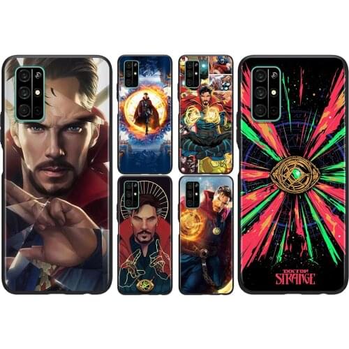 Marvel Avengers Doctor Strange For Huawei Honor 50 SE V30 View 20 V20 30i 30S 30 20S 20E 20i 20 Lite Pro Plus Black Phone Case