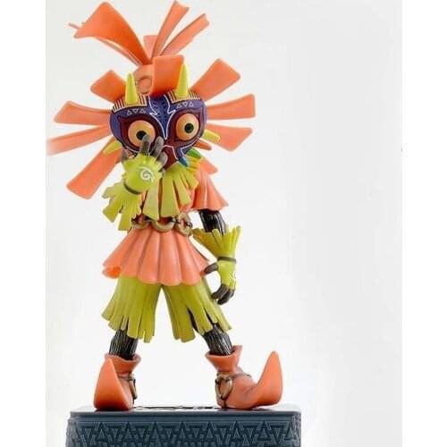 The Hyrule Fantasy:The Legend of Zelda anime figure Link 533# Majoras Mask 413# the wind waker 733# breath of the wild figurine