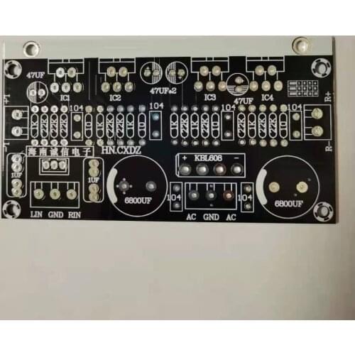 LM1875T/TDA2030A HIFI 2.0 Channel 40W+40W Stereo Power Amplifier Circuit PCB Empty Board Compatible Dual BTL