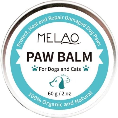 MELAO Paws Balm Pet Paws Cracked Care Protection Wax Pet Paws Moisture Care Cream 60G
