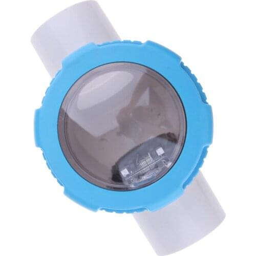 Non Return Clear Chamber Check Flapper Valve 63mm For Swimming Pool Accessories