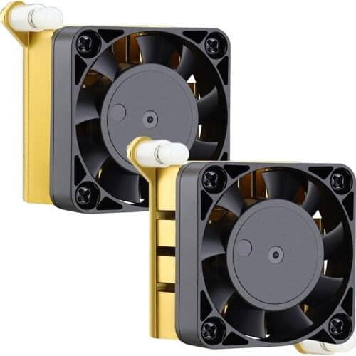 Gdstime Aluminium Heatsink Fin Cooler w/ 40mm Fan for PC Northbridge Chipset Cooling