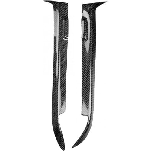 Pair of Headlight Eyebrow Carbon Fiber Cover Trim Sticker Fits for E36 1992 1993 1994 1995 1996 1997 1998 Car-styling car access