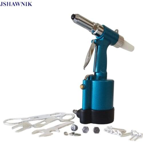 Efficient And Aafe To Carry The Pneumatic Rivet Gun 2.4/3.2/4.0/4.8MM With Waste Rivets Collection Bottle Rivet Tools