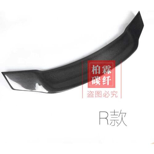 Suitable For Audi A4l B8 B8.5 B9 s Belgium M4 Carbon Fiber Tail Fixed Wing