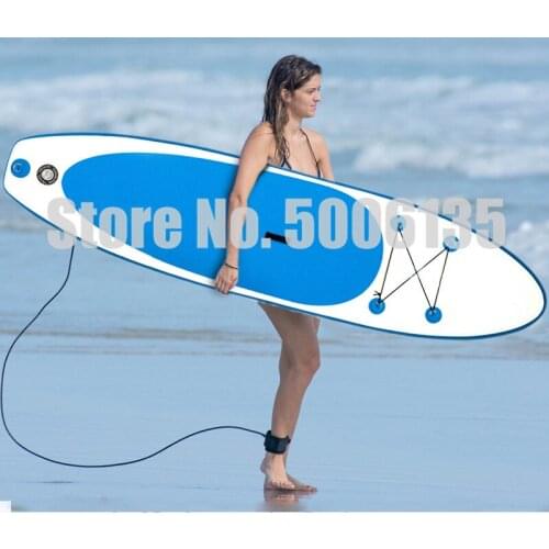 Portable Surfboard 305*76*15cm Inflatable Stand Up Adult Anti-leak Valve Paddle Board ISUP Surf Board Bonus Manual Pum