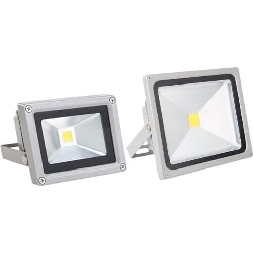 Outdoor LED Spotlight Floodlight Aluminum Lamp Body Low Power Consumption Waterproof IP65 COB Garden Stages Streets Lamps