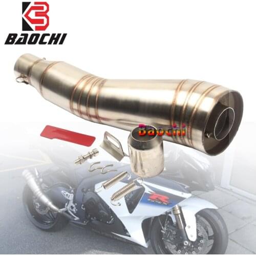 Exhaust GP Escape Moto Muffler DB Killer 51MM Exhaust Motorcycle for Z250SL Z300 Z750 Z800 R1 R3 K6 K7 K8 Gsr750 Z1000