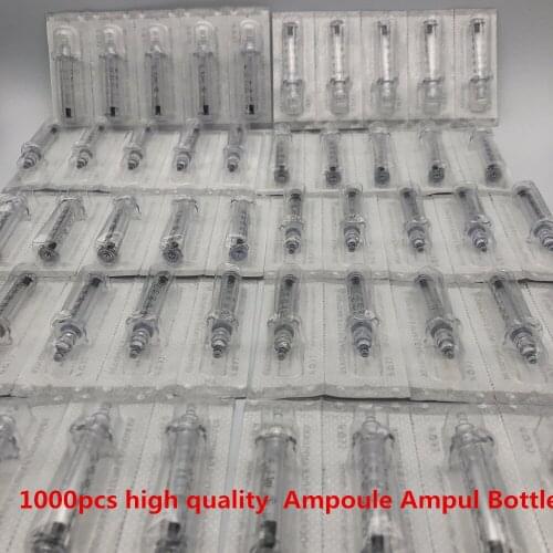 High quality Ampoule Ampul Bottle 1000pcs 0.3ml Hyaluronic Ampoule Head Syringe For Hyaluron Pen Safety No rupture Ampoule Head
