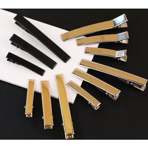 Bowknot Hairpin Handmade DIY Accessories Thicken Hair Clip Accessories Styling Tools Fashion Women Jewelry Girls Metal Barrettes