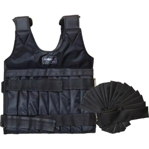 Women Men Waist Trainer Vest Adjustable Weighted w/ 16 Weight Bags Easy Use Cardio Running Fitness for Exercise Workout