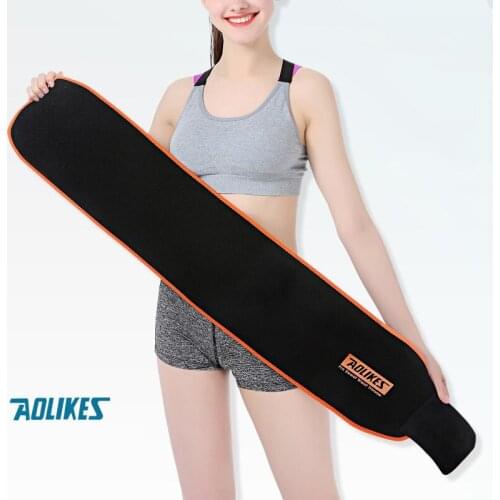 Women Sports Fitness Exercise Waist Band Pro Sweat Waist Trimmer Protector Female Belly Shaper Thin Adjustable Training Belt